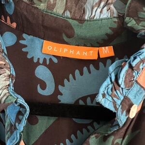 Oliphant silk midi dress